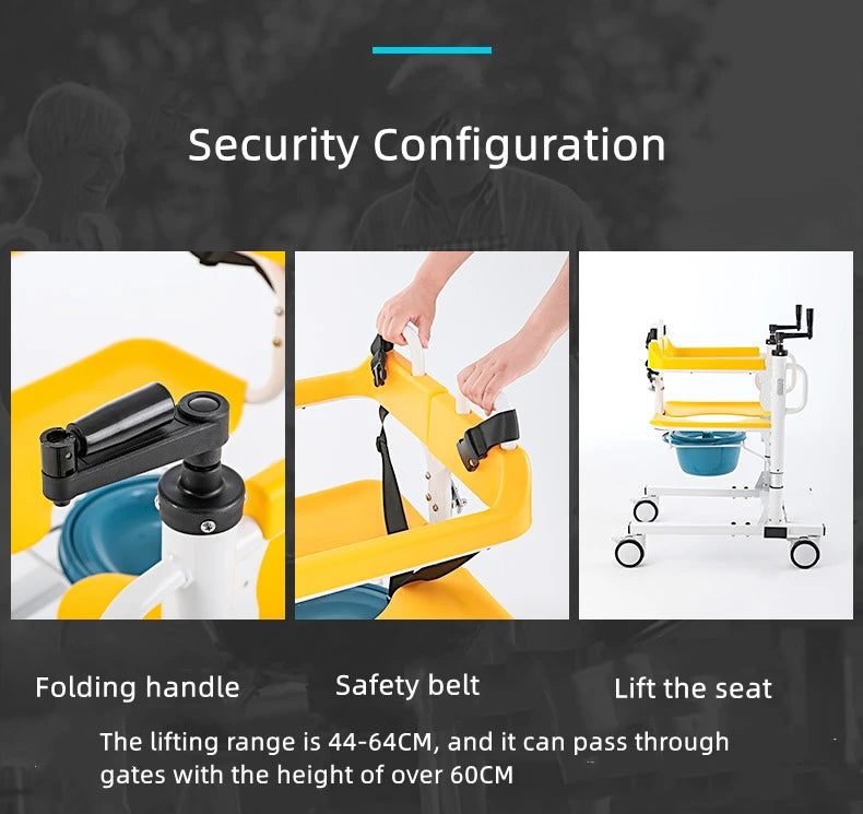 Elderly & Disabled Patient Transfer Lift Chair