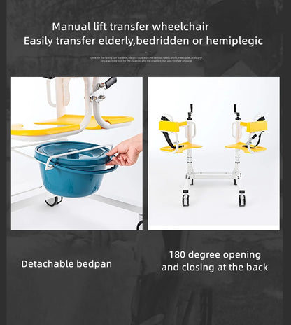 Elderly & Disabled Patient Transfer Lift Chair