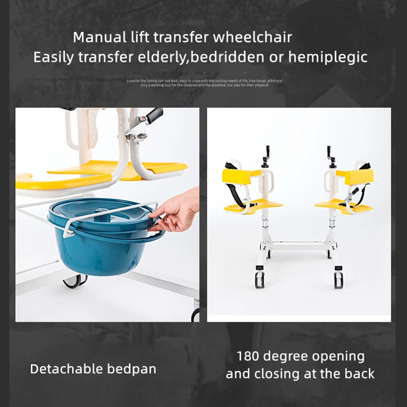 Elderly & Disabled Patient Transfer Lift Chair